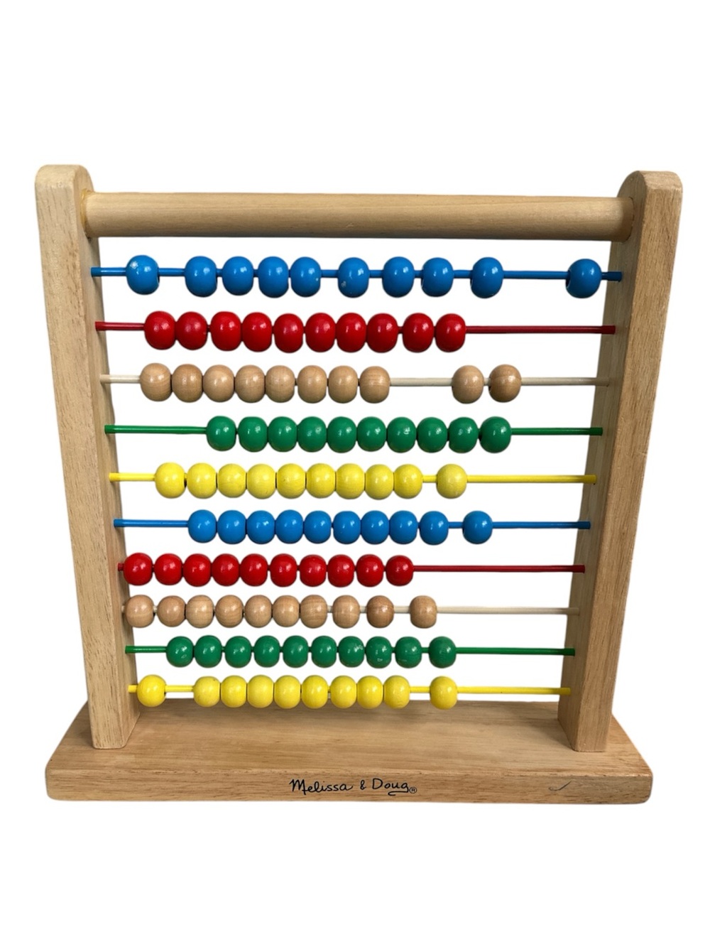 Melissa & Doug Wooden Abacus Toy - Multi-Color
